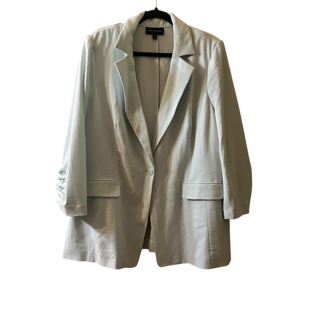 Lane Bryant Women's Single Button Closure Blazer Sz 18